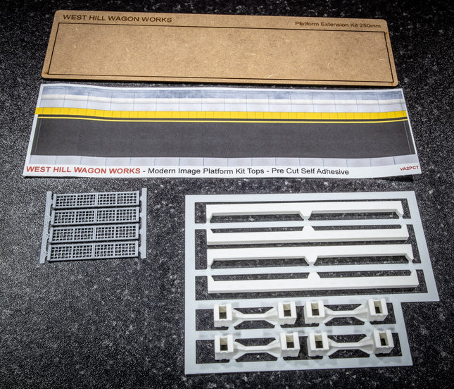 Modern Image Platform Kit - OO Gauge - Extension Pack (250mm)