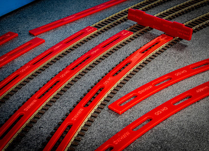 OO/HO Gauge Track Guide Templates - Standard Set (Code 75/83/100)