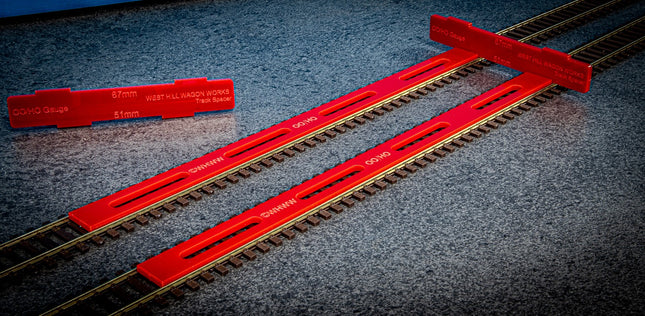 OO/HO Track Guide Templates - Straight Set (Code 75/83/100)