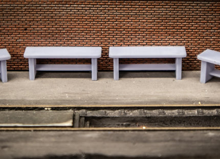 Workshop Benches - OO Gauge (Pack of 4)