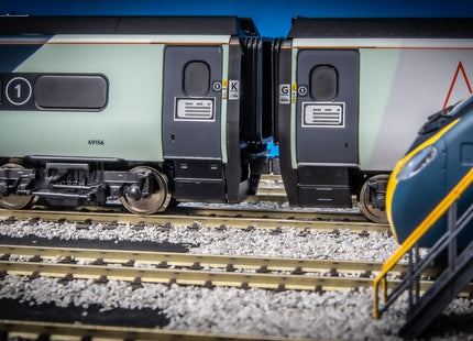 Hunt Magnetic Couplings ELITE - Set To Fit Hornby Class 390 Pendolino (Powercar, Trailer & 4 Coaches - 10 Couplings)