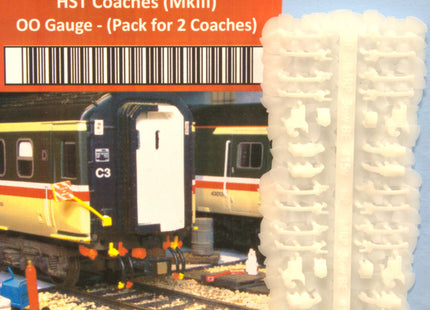 Detailed Pipes and Connectors for HST Coaches - OO Gauge (Pack for 2 Coaches) - SET 19