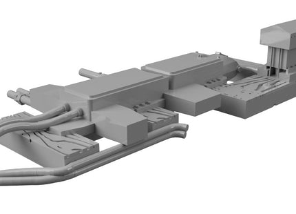 Point Machine / Motor (Static/Dummy) - O Gauge (for ONE LH Bullhead Code 124 Rail Point)