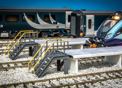 Slateford Carriage Siding Maintenance Platform Kit (248cm) Mega Pack - OO Gauge