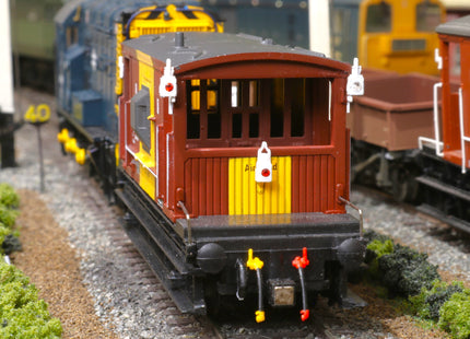 Detailed BR Brake Van Side Lamps (kit L17) - WITH CRYSTALS - OO Gauge (Pack of 6)