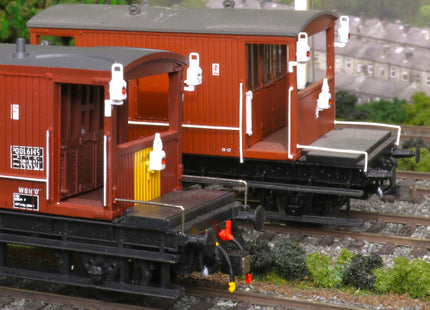 Detailed BR Brake Van Side Lamps (kit L17) - WITH CRYSTALS - OO Gauge (Pack of 6)
