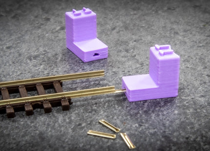 Rail Joiner Mate - TT:120 Scale - Handy Track Laying Accessory (Pack Of 2)
