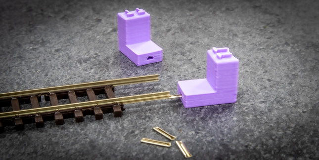 Rail Joiner Mate - TT:120 Scale - Handy Track Laying Accessory (Pack Of 2)