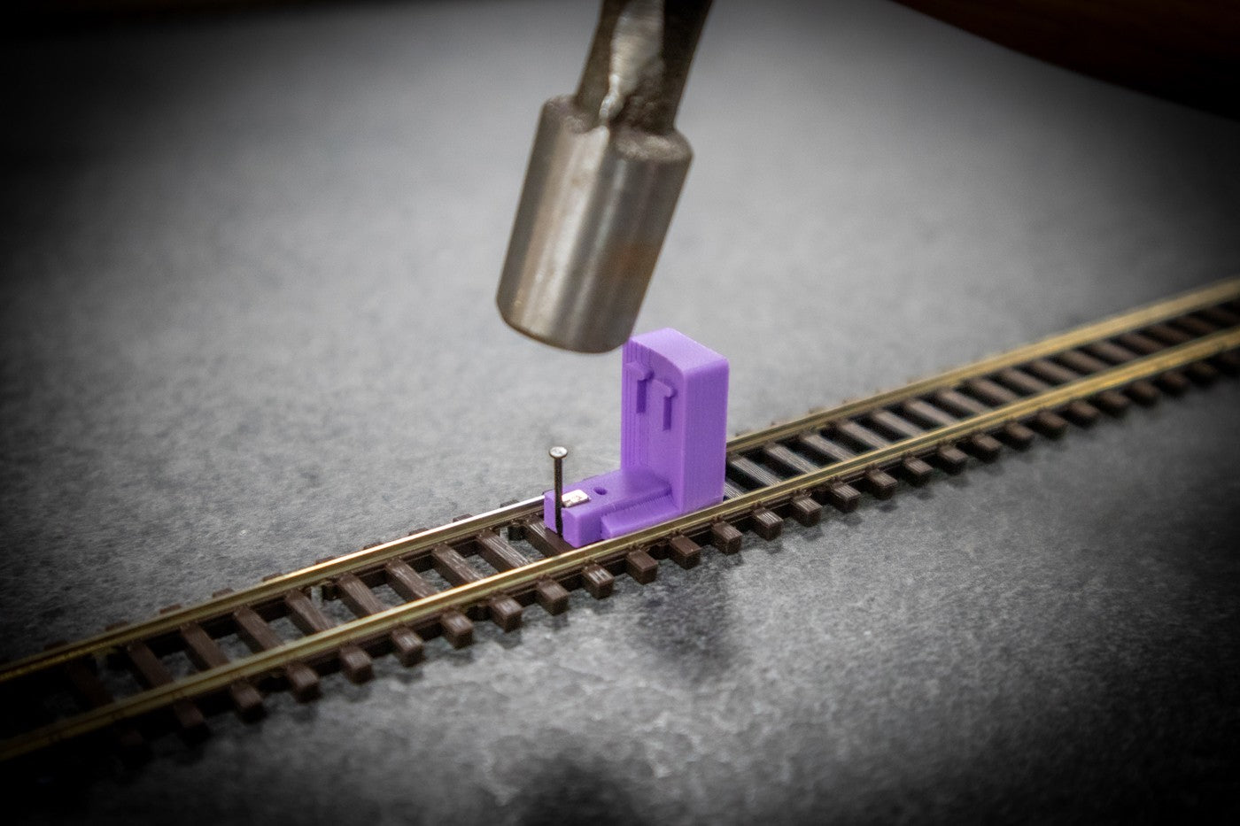 Track Pin Driver Track Pin Mate - TT:120 Scale - Handy Track Laying Accessory – West ...