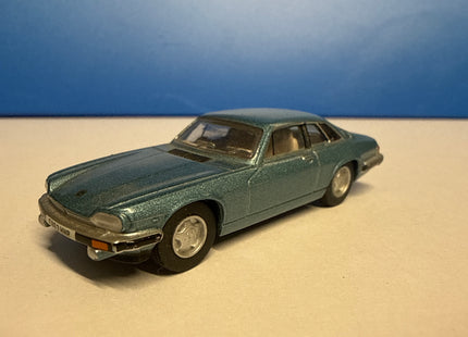 OO Gauge - Arctic Blue Jaguar XJS - Oxford 1/76 Scale