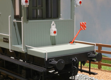 Detailed BR Brake Van Side Lamps (kit L20) - WITH CRYSTALS - O Gauge (Pack of 6)