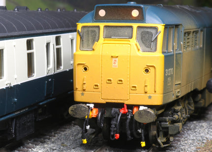 Detailed Pipes and Cables for a Refurbished Class 31 Locomotive (1980s onwards) - OO Gauge (SET 29)
