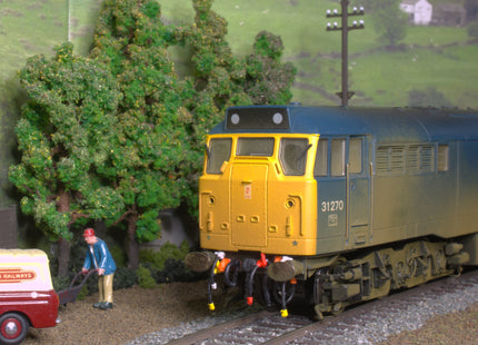 Detailed Pipes and Cables for a Refurbished Class 31 Locomotive (1980s onwards) - OO Gauge (SET 29)