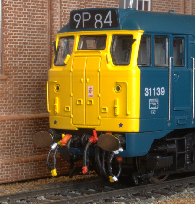 Detailed Pipes and Cables for a Class 31 Locomotive (As Built - pre 1980s) - OO Gauge (SET 3)