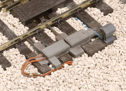 Point Machine / Motor (Static/Dummy) - O Gauge (for ONE LH Bullhead Code 124 Rail Point)