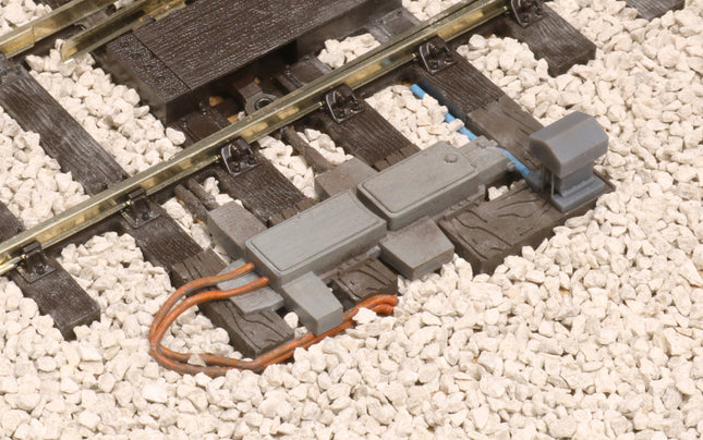 Point Machine / Motor (Static/Dummy) - O Gauge (for ONE LH Bullhead Code 124 Rail Point)