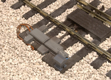 Point Machine / Motor (Static/Dummy) - O Gauge (for ONE LH Bullhead Code 124 Rail Point)