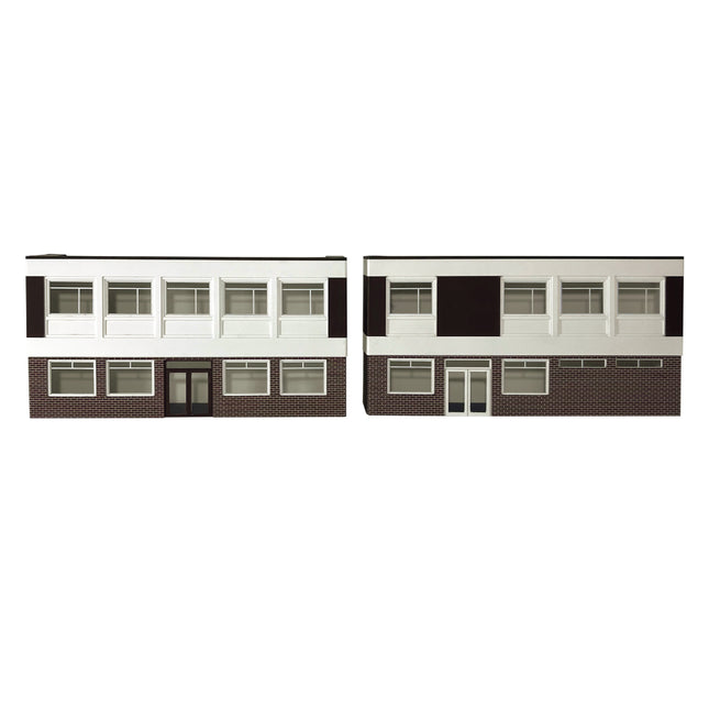 Low Relief Office Block - OO Gauge