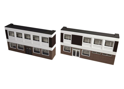 Low Relief Office Block - OO Gauge
