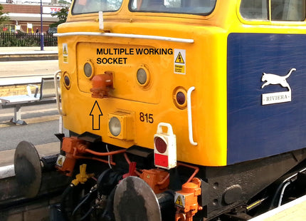 Multiple-Working Connector Sockets for Class 47 Locos - OO Gauge (Pack of 4) - SET 33