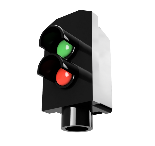 SG4 - Dummy Signal Head Kit - 2-Aspect (OO Gauge)
