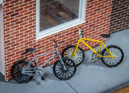 Mountain Bicycles (Pack of 3) - OO Gauge