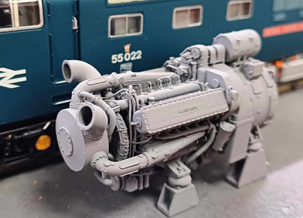 Class 55 Deltic Detailed Power Unit - OO Gauge