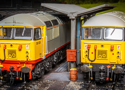 Detailed Pipes and Cables for a Class 56 Locomotive - OO Gauge (SET 8)