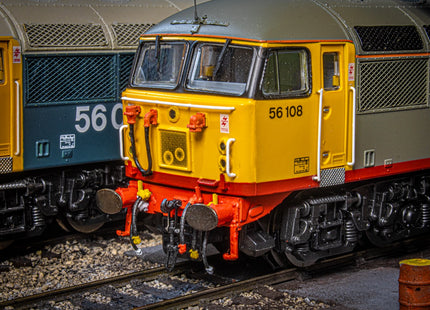 Detailed Pipes and Cables for a Class 56 Locomotive - OO Gauge (SET 8)