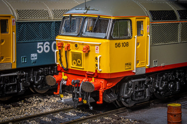 Detailed Pipes and Cables for a Class 56 Locomotive - OO Gauge (SET 8)