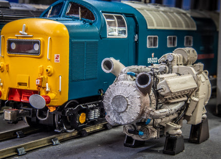 Class 55 Deltic Detailed Power Unit - OO Gauge