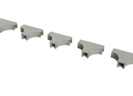 Concrete Cable Trough Trunking Mega Pack - OO Gauge