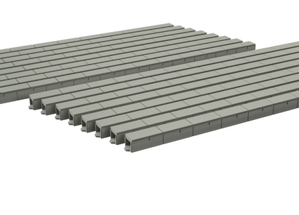 Concrete Cable Trough Trunking Mega Pack - OO Gauge