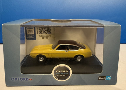 OO Gauge - Ford Capri MK2 Sahara Beige - Oxford 1/76 Scale