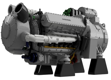 Class 55 Deltic Detailed Power Unit - OO Gauge