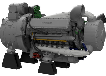 Class 55 Deltic Detailed Power Unit - OO Gauge