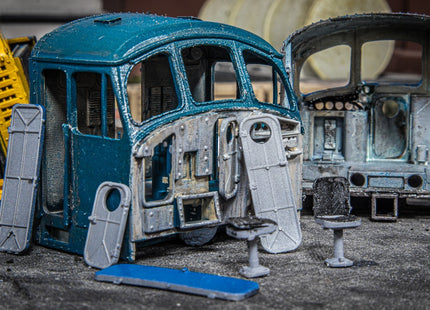 Detailed Scrap Class 44/45/46 Peak Cab With Rear Bulkhead - OO Gauge