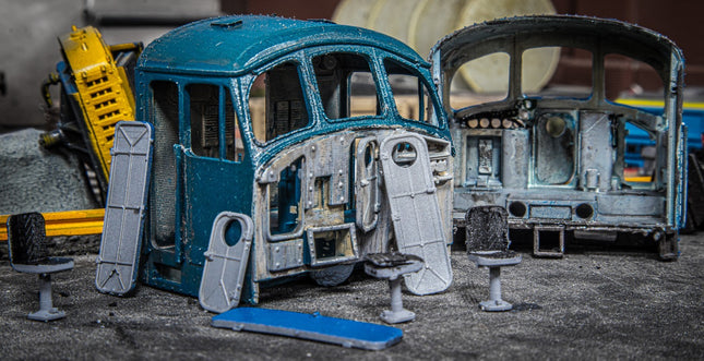 Detailed Scrap Class 44/45/46 Peak Cab With Rear Bulkhead - OO Gauge