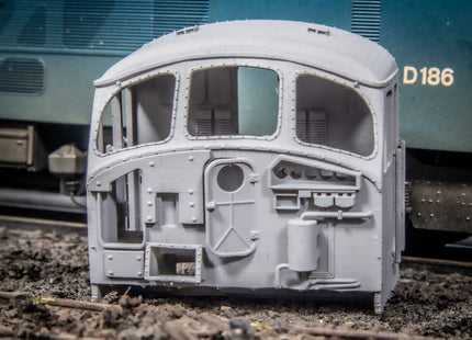 Detailed Scrap Class 44/45/46 Peak Cab With Rear Bulkhead - OO Gauge