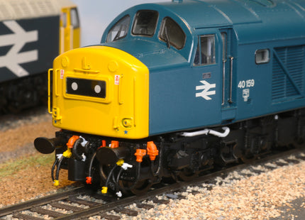 Detailed Pipes, Cables, Steam Pipes and Lifting Brackets for a Class 40 Locomotive - OO Gauge (SET 5)