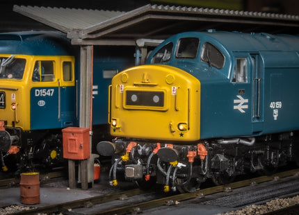 Detailed Pipes, Cables, Steam Pipes and Lifting Brackets for a Class 40 Locomotive - OO Gauge (SET 5)