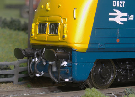 Detailed Pipes, Cables and Steps for a Class 42 Warship Locomotive - OO Gauge (SET 37)