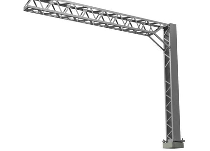 SERIES 2 - Two Track Cantilever Mast (130mm Arm for Platforms) OHLE Kit - OO Gauge (SET E4-3)