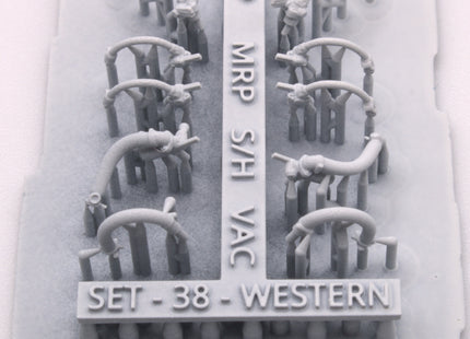 Detailed Pipes for a Class 52 Western Locomotive - OO Gauge (SET 38)