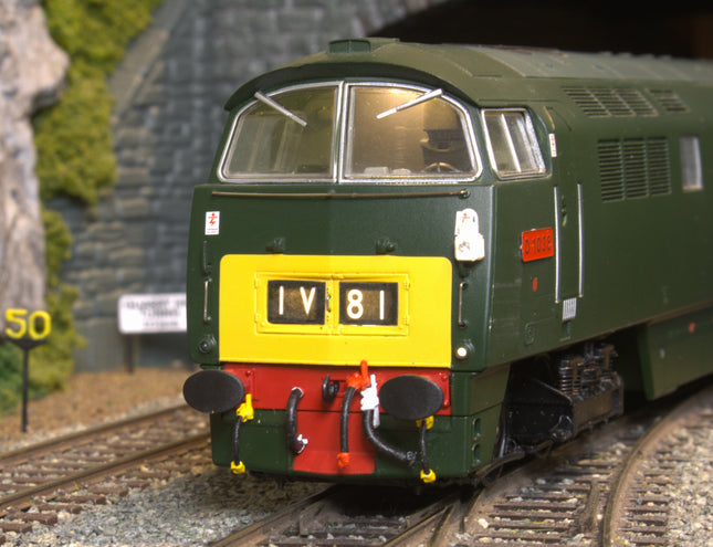 Detailed Pipes for a Class 52 Western Locomotive - OO Gauge (SET 38)
