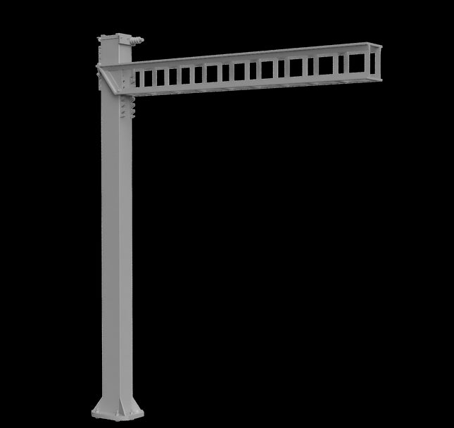 SERIES 1 Twin Track Cantilever Mast (95mm Arm) OHLE Kit - OO Gauge (SET E2-1)