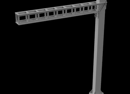 SERIES 1 Twin Track Cantilever Mast (95mm Arm) OHLE Kit - OO Gauge (SET E2-1)