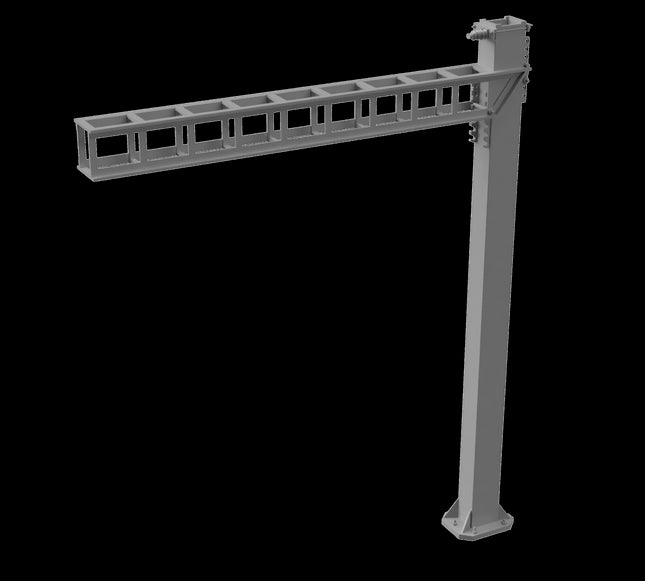 SERIES 1 Twin Track Cantilever Mast (95mm Arm) OHLE Kit - OO Gauge (SET E2-1)