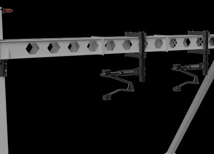 MAGNETIC Registration Arms for Mono-Boom Anchor Portal SERIES 1 OHLE - LEFT HAND x 2 - OO Gauge (SET E1-5)