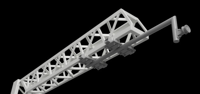 Conductor Wire Mounts (Pack of 5) for SERIES 2 - Two Track Cantilever OHLE - OO Gauge (SET E4-10)